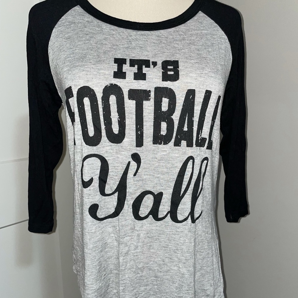 “It’s Football Y’all” Quarter-Sleeve Shirt